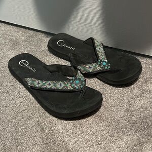 Western flip flops